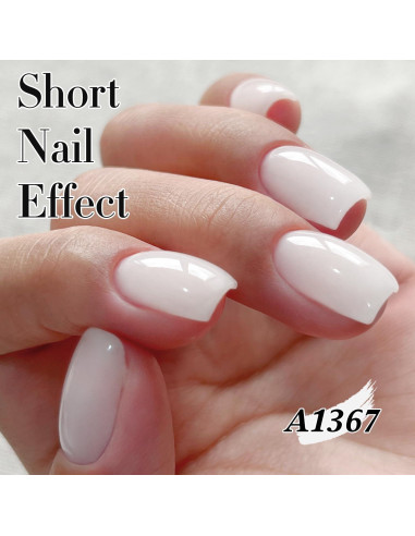Esmalte de Uñas Gel Doble Ritmo 15ml Blanco Lechoso