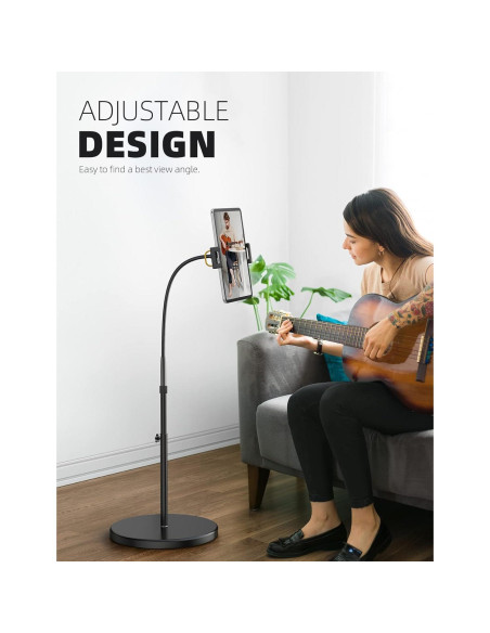 Soporte de Piso Lamicall FT01-B para Tabletas 4.7''-12.9'' Soporte de Piso Lamicall FT01-B para Tabletas 4.7''-12.9''