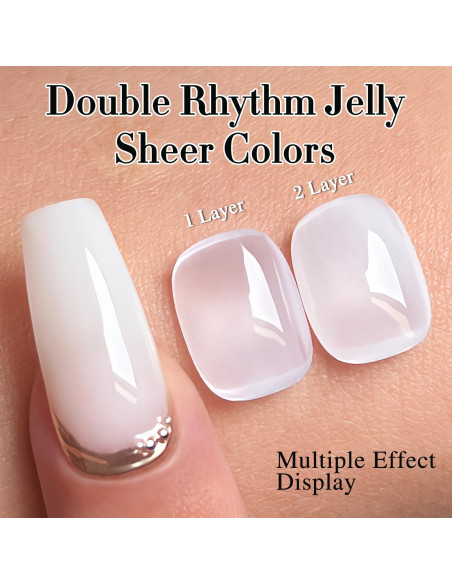 Esmalte de Uñas Gel Doble Ritmo 15ml Blanco Lechoso Esmalte de Uñas Gel Doble Ritmo 15ml Blanco Lechoso