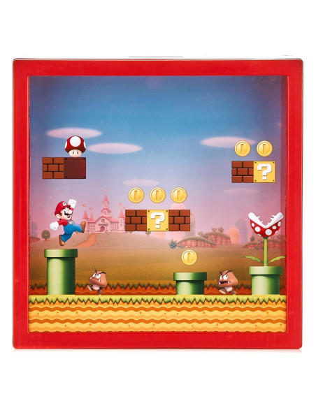Caja de Ahorros Super Mario Bros. Paladone 18cm Multicolor Caja de Ahorros Super Mario Bros. Paladone 18cm Multicolor