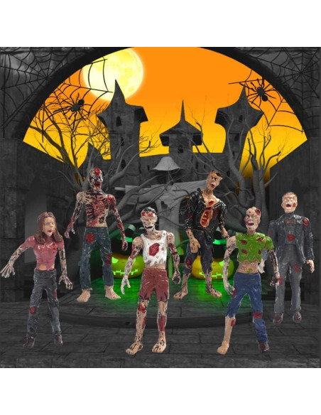 Figuras de Acción Soldados y Zombis IMIREUXY 12PCS Figuras de Acción Soldados y Zombis IMIREUXY 12PCS