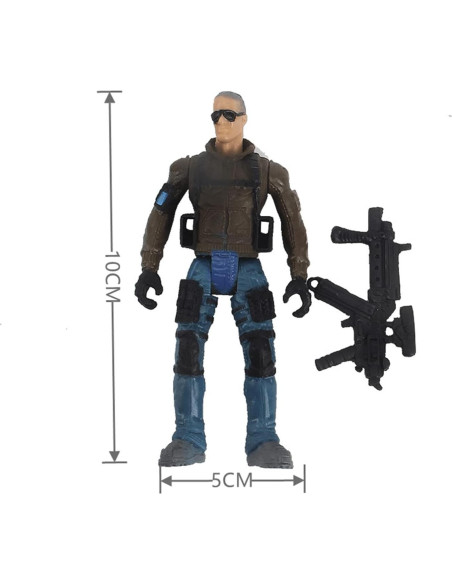 Figuras de Acción Soldados y Zombis IMIREUXY 12PCS Figuras de Acción Soldados y Zombis IMIREUXY 12PCS