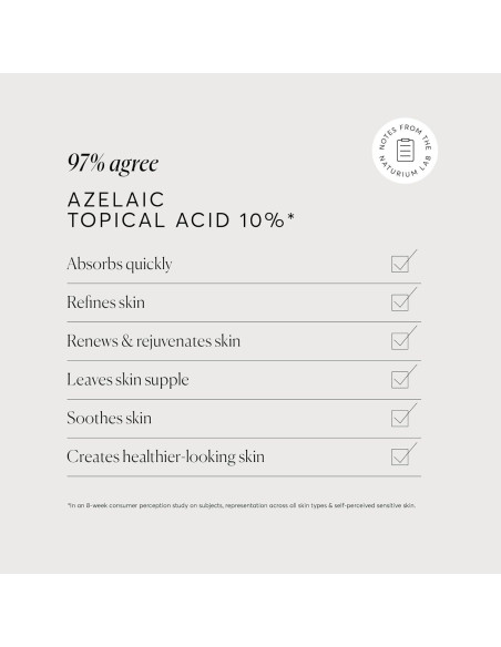 Naturium Ácido Tópico Azelaico 10% con Niacinamida 28.35 g Naturium Ácido Tópico Azelaico 10% con Niacinamida 28.35 g
