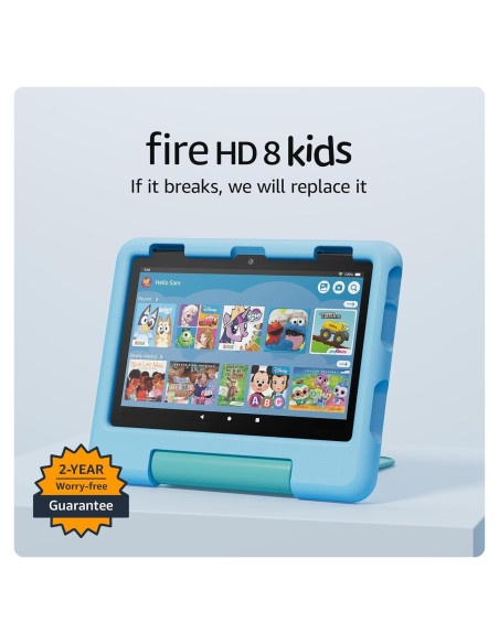 Tableta Amazon Fire HD 8 Kids 32GB Azul con 6 meses de Kids+ Tableta Amazon Fire HD 8 Kids 32GB Azul con 6 meses de Kids+