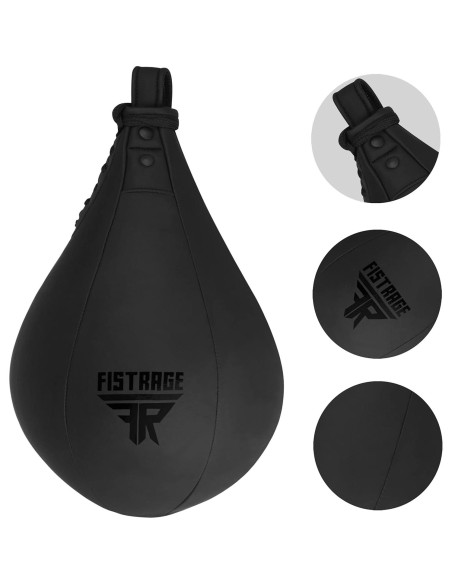 Bolsa de Velocidad FISTRAGE FR de Cuero para MMA y Kickboxing Bolsa de Velocidad FISTRAGE FR de Cuero para MMA y Kickboxing