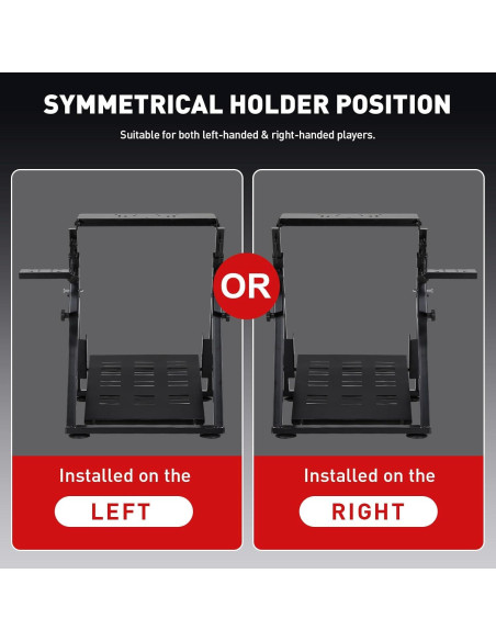 Soporte de Volante GTPLAYER PRO Ajustable para Sim Racing Soporte de Volante GTPLAYER PRO Ajustable para Sim Racing