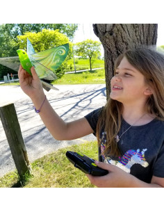 MUKIKIM eBird Loro Verde - Juguete Drone RC Volador 2