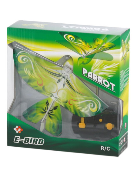 MUKIKIM eBird Loro Verde - Juguete Drone RC Volador MUKIKIM eBird Loro Verde - Juguete Drone RC Volador