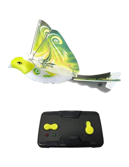 MUKIKIM eBird Loro Verde - Juguete Drone RC Volador MUKIKIM eBird Loro Verde - Juguete Drone RC Volador