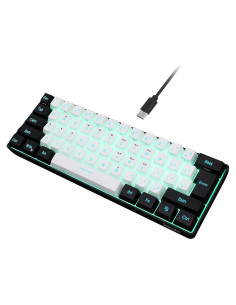 Teclado Gaming Snpurdiri 60% RGB Compacto USB Tipo-C
