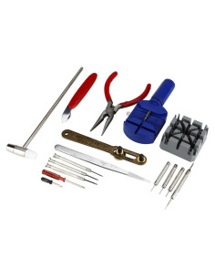 Kit de Herramientas para Reparación de Relojes Flexzion 16 Piezas