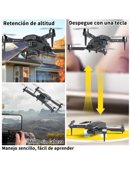 Mini Drone S508 Suangrc con Cámara HD 720P y Control por App Mini Drone S508 Suangrc con Cámara HD 720P y Control por App