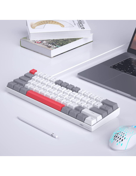 Teclado Mecánico Camiysn 61 Teclas Compacto Luz Azul Teclado Mecánico Camiysn 61 Teclas Compacto Luz Azul