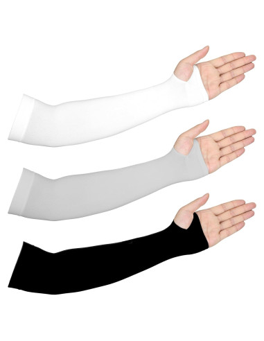 Paquete de 3 Mangas Refrigerantes Bruislard UV para Brazo