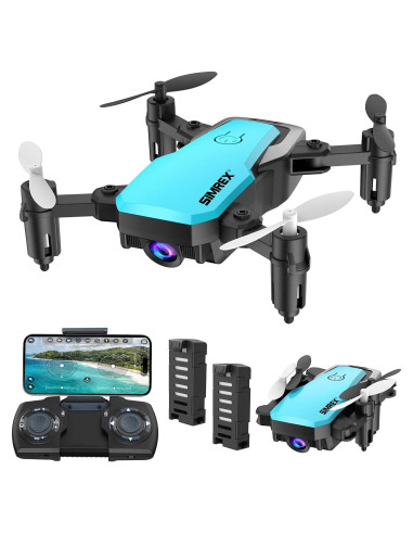 Dron Mini SIMREX X300C con Cámara 720P y 2 Baterías