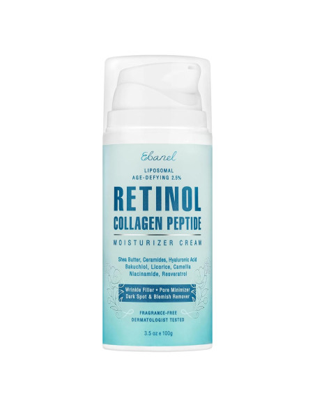 Crema Anti-Envejecimiento Ebanel con Retinol y Colágeno 99g Crema Anti-Envejecimiento Ebanel con Retinol y Colágeno 99g