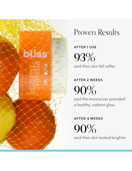 Crema Hidratante Iluminadora Bliss Tri-Péptido 50 ml Crema Hidratante Iluminadora Bliss Tri-Péptido 50 ml