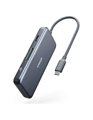 Hub USB-C Anker 7-en-1 HDMI 4K 100W para MacBook
