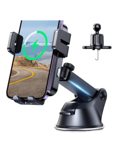 Cargador Inalámbrico Rápido Qi 15W JOYROOM para Auto