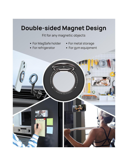 Soporte Magnético para Teléfono SODI BM-350, Rotación 360 Soporte Magnético para Teléfono SODI BM-350, Rotación 360