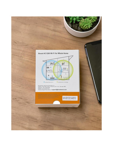 Adaptador Ethernet a WiFi BrosTrend AC1200, 1200Mbps Doble Banda