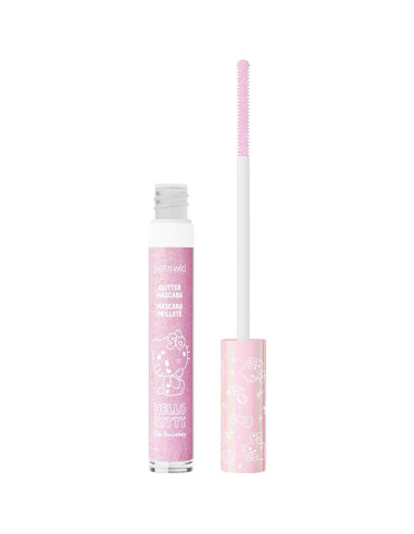 Set de Rímel y Rizador de Pestañas Hello Kitty - Brillo Rosa