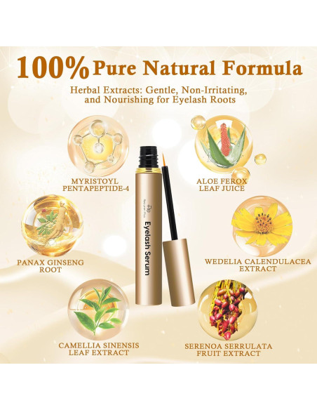 Suero de Crecimiento de Pestañas Recuren Plus 12ml Vegano Suero de Crecimiento de Pestañas Recuren Plus 12ml Vegano
