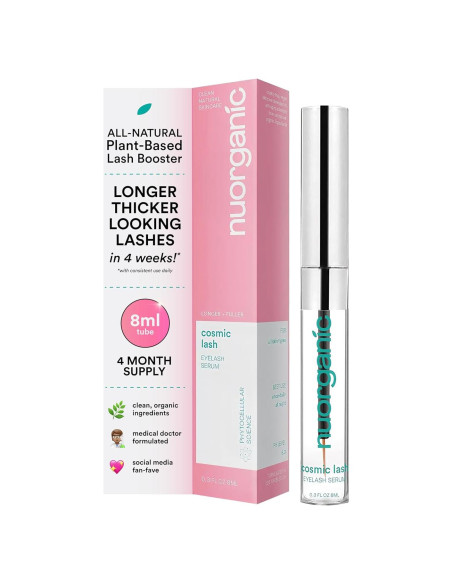 Suero para Pestañas NuOrganic 8ml | Crecimiento Natural Sin Prostaglandinas Suero para Pestañas NuOrganic 8ml | Crecimiento Natural Sin Prostaglandinas