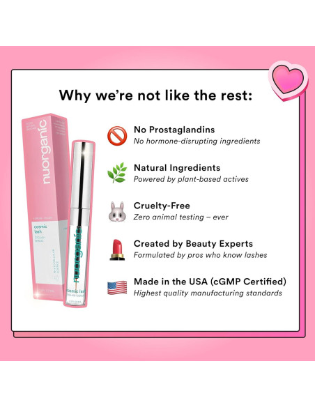 Suero para Pestañas NuOrganic 8ml | Crecimiento Natural Sin Prostaglandinas Suero para Pestañas NuOrganic 8ml | Crecimiento Natural Sin Prostaglandinas