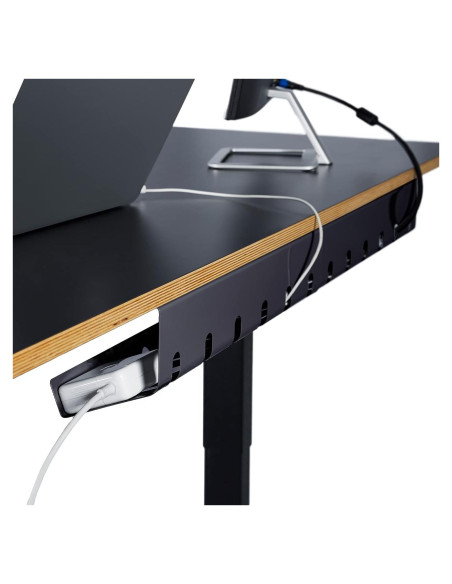 Organizador de Cables Pamo - Juego de 2 Bajo Escritorio Organizador de Cables Pamo - Juego de 2 Bajo Escritorio