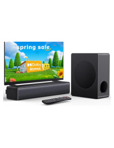 Barra de Sonido 2.1 Geoyeao HD029 con Dolby Atmos 200W