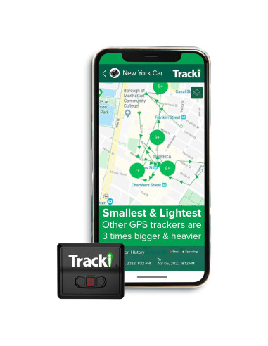 Rastreador GPS Tracki 4G LTE para Vehículos y Niños