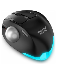 Mouse Trackball Inalámbrico Zelotes F33 4800 DPI Ergonómico