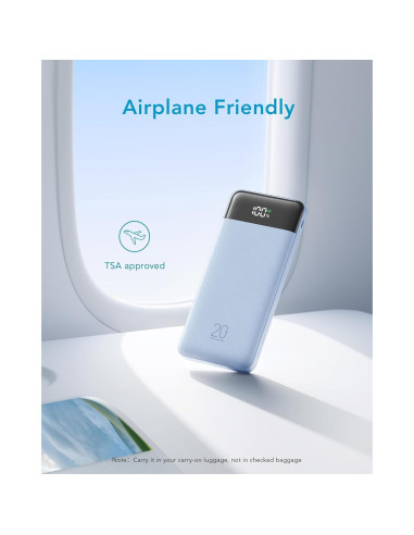 Cargador Portátil Charmast 20000mAh Carga Rápida 20W LED