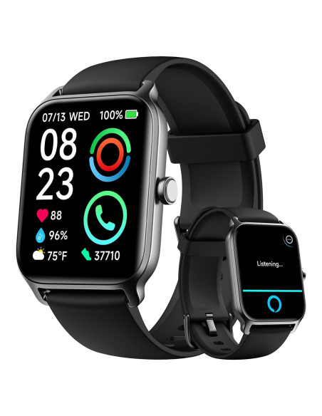 Reloj Inteligente Fitpolo Negro 1.8" Pantalla HD IP68 Reloj Inteligente Fitpolo Negro 1.8" Pantalla HD IP68