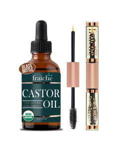 Aceite de Ricino Orgánico Live Fraiche 60 ml + Tubo Gratis