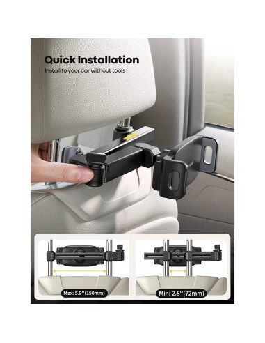 Soporte para Tableta Lamicall CH06 - Ajustable para Coche