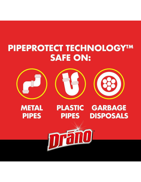 Drano Max Gel 80 Oz Removedor de Obstrucciones para Drenajes Drano Max Gel 80 Oz Removedor de Obstrucciones para Drenajes