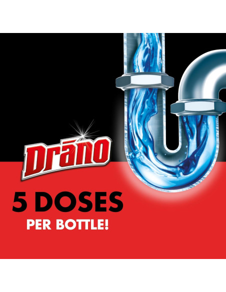 Drano Max Gel 80 Oz Removedor de Obstrucciones para Drenajes Drano Max Gel 80 Oz Removedor de Obstrucciones para Drenajes