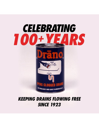 Drano Max Gel 80 Oz Removedor de Obstrucciones para Drenajes