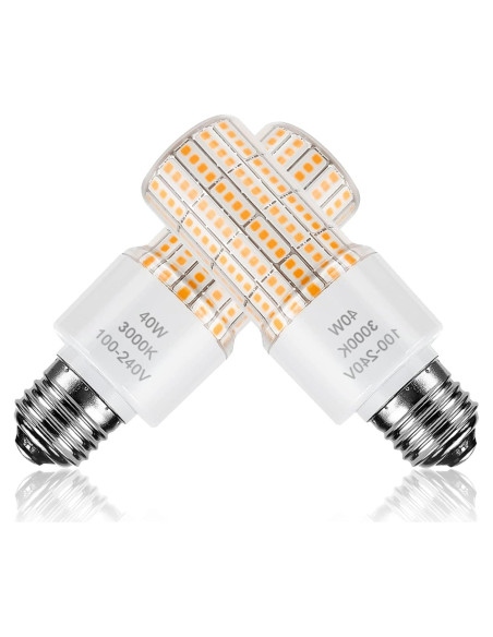 Bombilla LED de Maíz CA New Sunshine 40W 5000lm 3000K E26/E27 Bombilla LED de Maíz CA New Sunshine 40W 5000lm 3000K E26/E27