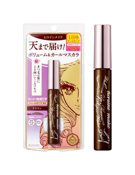 Máscara Voluminizadora KISSME WP 02 Marrón 5.97g Máscara Voluminizadora KISSME WP 02 Marrón 5.97g