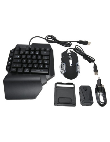 Combo Teclado Gaming RGB GOWENIC + Ratón Retroiluminado