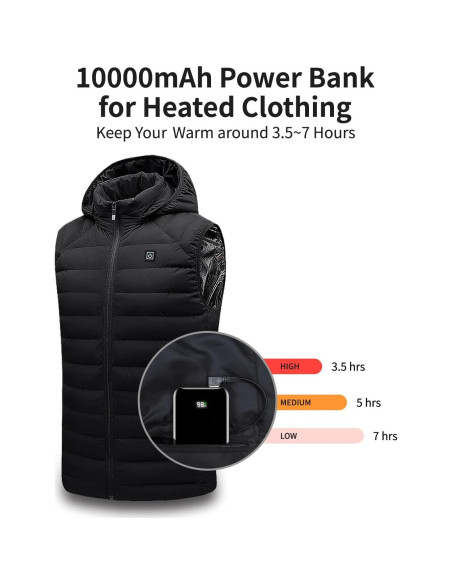 Banco de Energía 10000mAh OKZU con Pantalla LED 5V 2A Banco de Energía 10000mAh OKZU con Pantalla LED 5V 2A