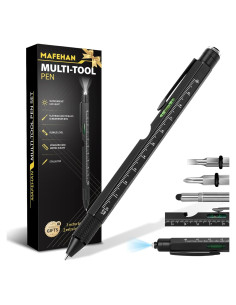 Bolígrafo Multiherramienta 9 en 1 MAFEHAN con LED y más