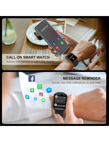 Reloj Inteligente Coolhenry X9 con Auriculares Bluetooth 1.85" Reloj Inteligente Coolhenry X9 con Auriculares Bluetooth 1.85"