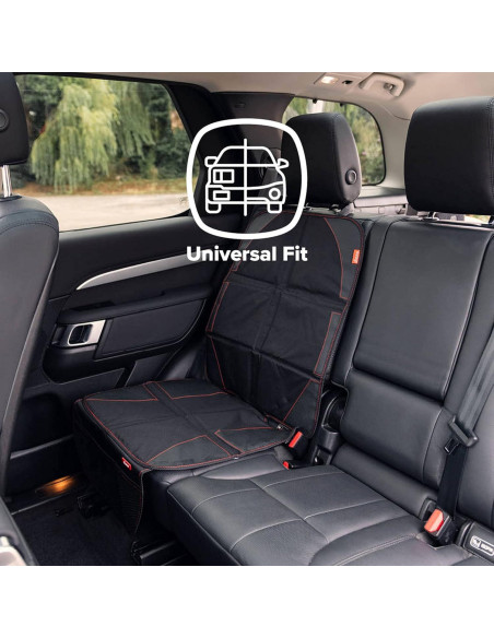 Protector de Asiento de Auto Diono Ultra Mat Negro Protector de Asiento de Auto Diono Ultra Mat Negro
