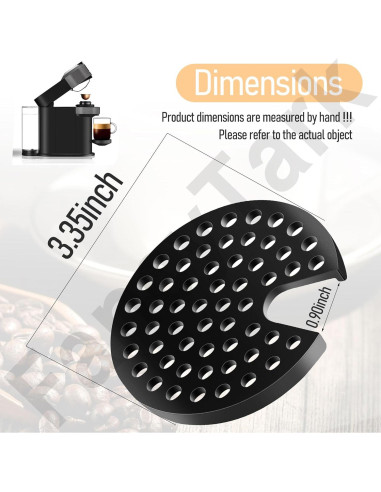 Rejilla MS-624913 para Cafetera Krups Nespresso Vertuo Next