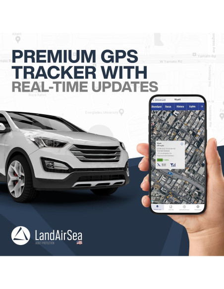 Rastreador GPS LandAirSea 54 - Impermeable y magnético Rastreador GPS LandAirSea 54 - Impermeable y magnético