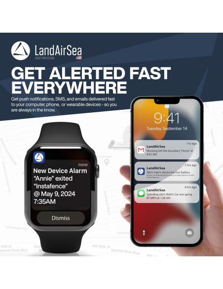 Rastreador GPS LandAirSea 54 - Impermeable y magnético Rastreador GPS LandAirSea 54 - Impermeable y magnético